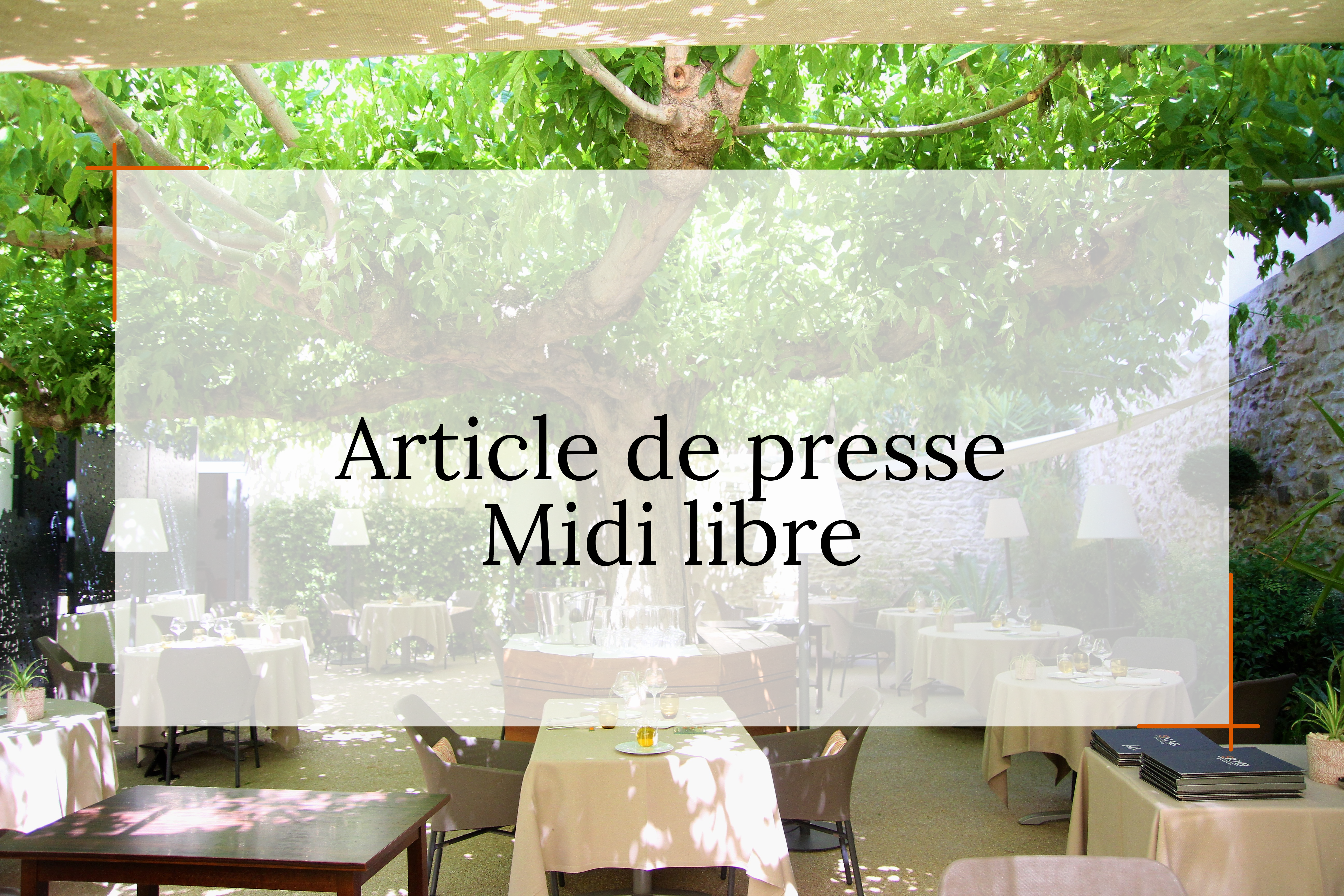 Le Midi Libre a mis en avant le Restaurant Skab à Nîmes dans un article de presse