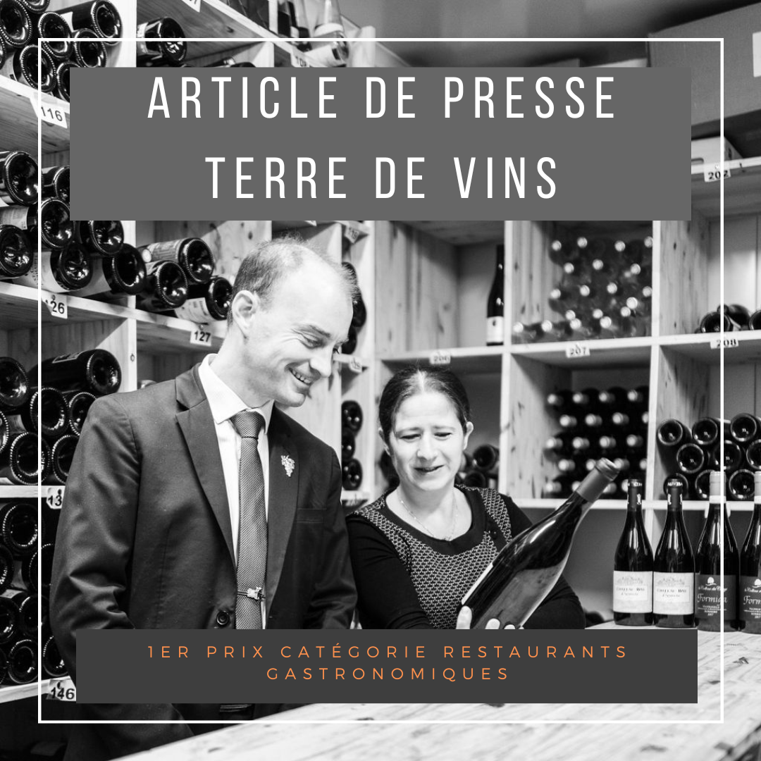 Terre de vins parle du Skab et de son trophée catégorie restaurants gastronomiques