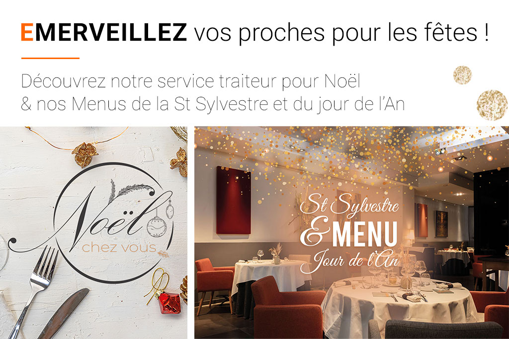 Pour les fêtes, le SKAB vous propose son servbice traiteur ainsi que ses menus St Sylvestre et jour de l'An