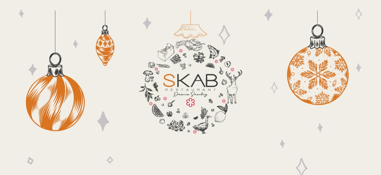 Menu de Noël à emporter au Skab