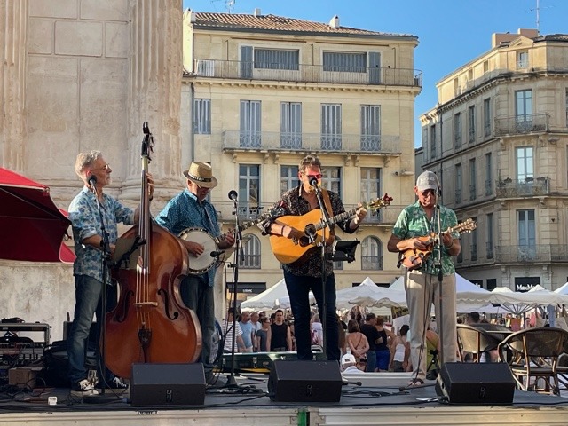 Groupe the new blue quitach musique acoustique et bluegrass
