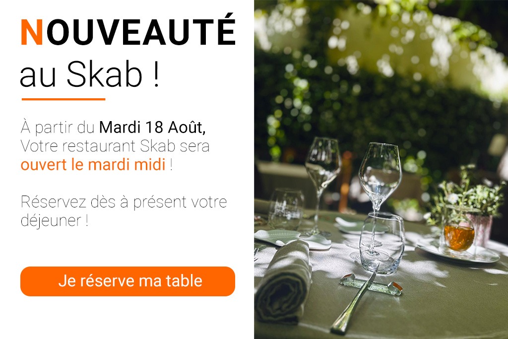 ouverture du restaurant Skab les mardis midi